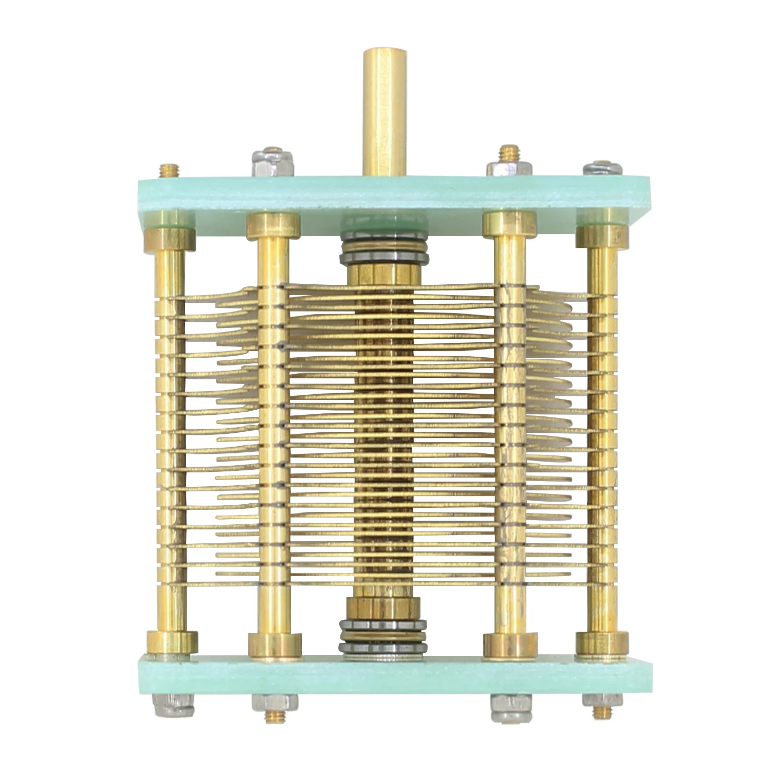 

1PC Single section variable capacitor 10-330PF Air variable capacitor for 150W sky tuning circuit Electrical Instruments