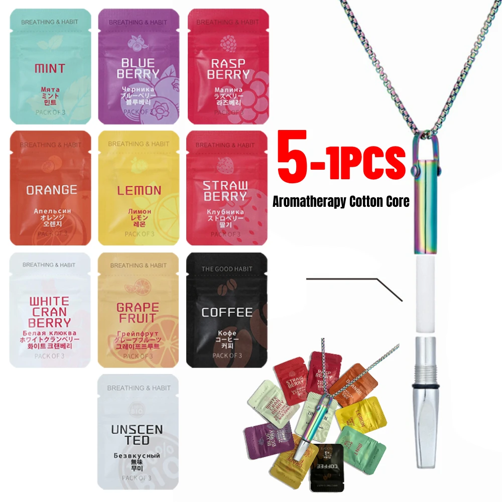 

1/5 упаковок, сменный хлопковый фильтр для ароматерапии, декомпрессионный хлопковый фильтр, многоцелевой дыхательный фильтр для женщин и мужчин