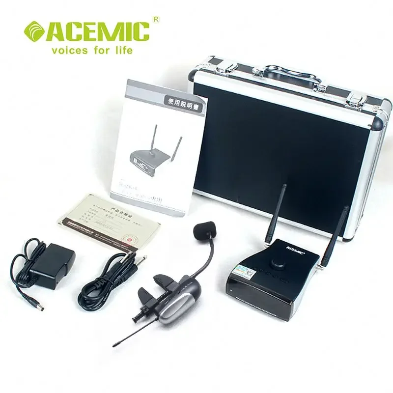 2026 ACEMIC Wireless Instrument Microphone System Noise Cancelling Musical Recording System for Guitar Piano Erhu Guzheng Cello