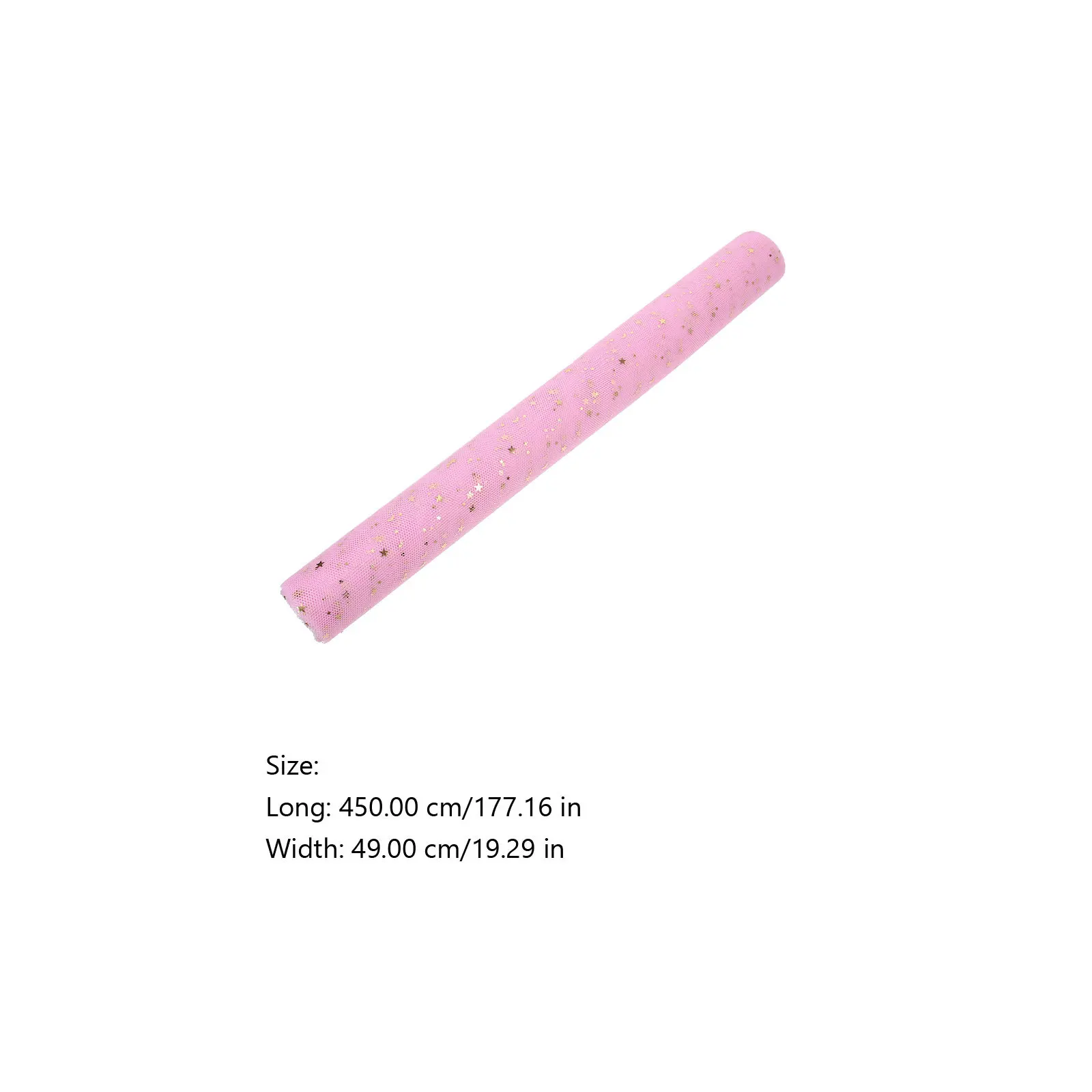 

DIY Flower Wrapping Gauze Star Moon Netting Versatile Gift Box Decoration Mesh Roll Cellophane Wrap Roll Bouquet Wrapping Gauze