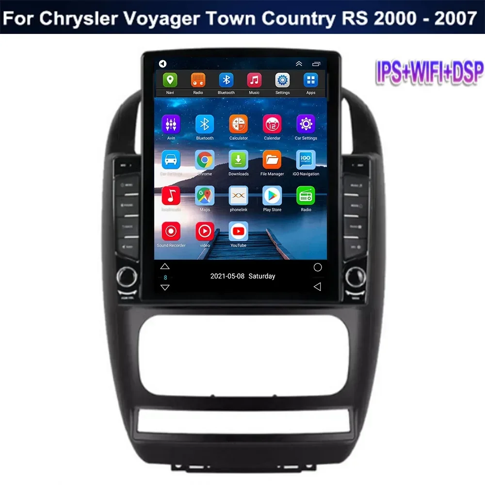 Android 15 Car Radio For Chrysler PACIFICA Town Country RS Dodge Caravan Multimedia Video Player GPS Stereo RDS