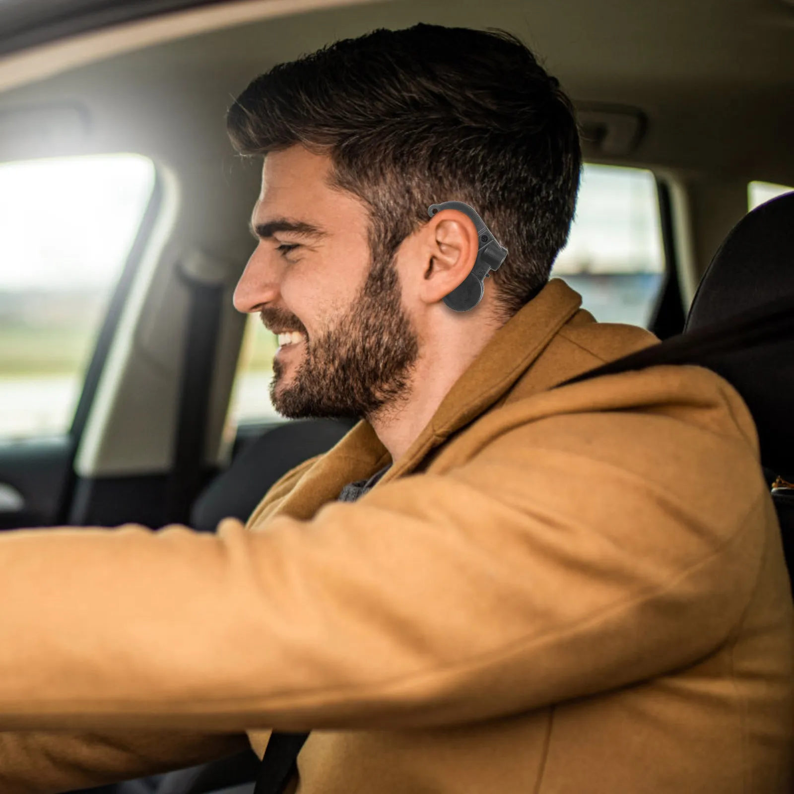 Sitting Posture Reminder Anti-Sleep Driving Alarm for Truck Drivers Students Night Ear Alert