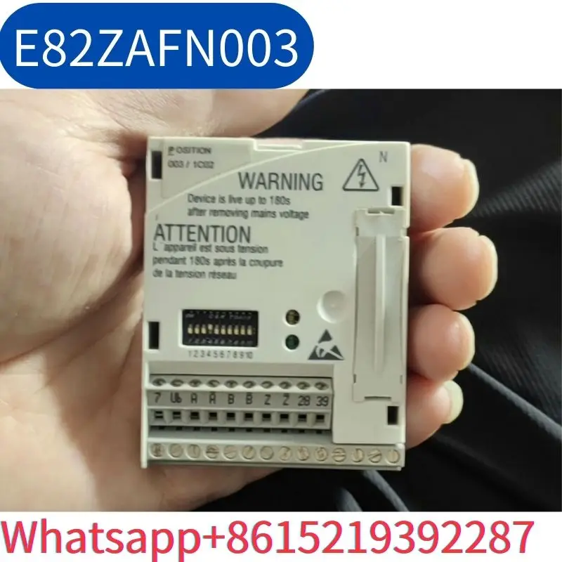 

second-hand I/O positioning module E82ZAFN003 tested ok