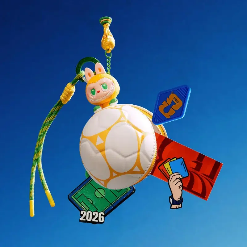 

POP MART THE MONSTERS FIFA SERIES - Football-shaped Mini Mystery Box Genuine Blind Box Guess Toys Bag Ornament Figurines Home