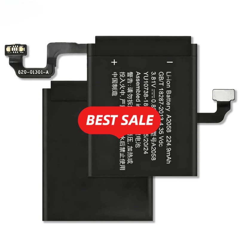 A2058 for Apple Watch Series 4 40mm Watch Battery 0 cycle high quality high capacity replacement Bateria Grade A cell with tools