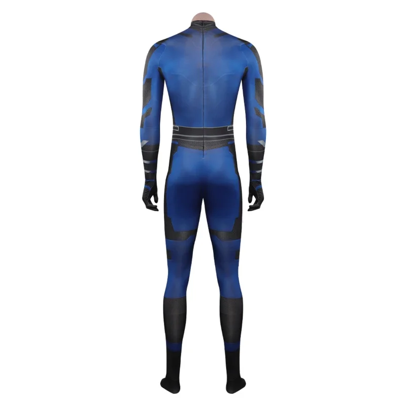 Reed Richards Cosplay Kostuum Jumpsuit Strange Fantastic Cos Fouring Mister Bodysuit Outfit Halloween Carnaval Voor Volwassen Mannen Jongen