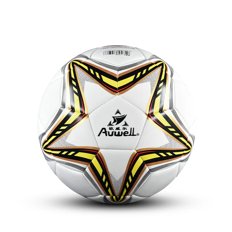 Produzione all'ingrosso LOGO personalizzato Pallone da calcio personalizzato Palloni da calcio al miglior prezzo Formato professionale 5 per allenamento e partita