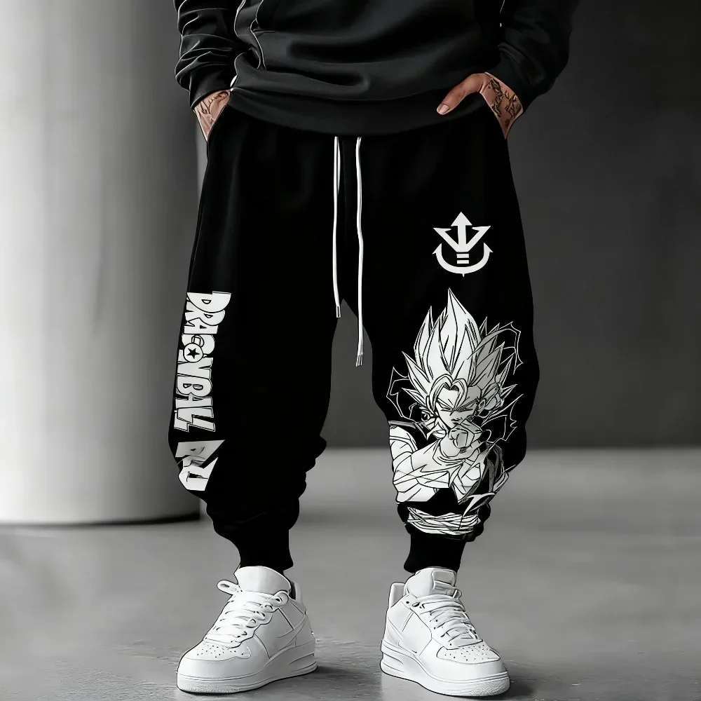 

2026 Summer Dragon Ball Vegeta 3D Print Joggers, Quick Dry Oversized Outdoor Hip Hop Casual Sports Pants for Men Women Kids Y2k