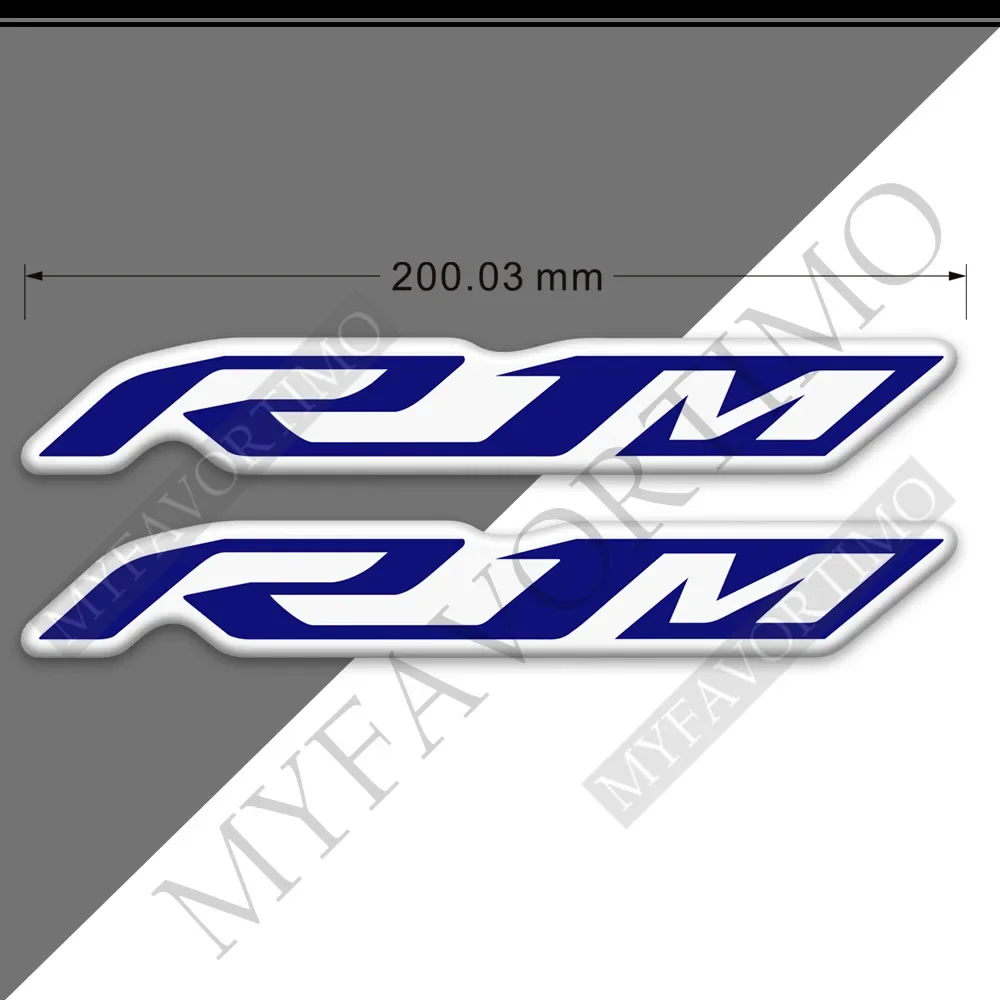 Tank Pad For YAMAHA YZF R1M YZFR1M Motorcycle Stickers Decal Fuel Protector 2018 2019 2020 Emblem Badge Logo