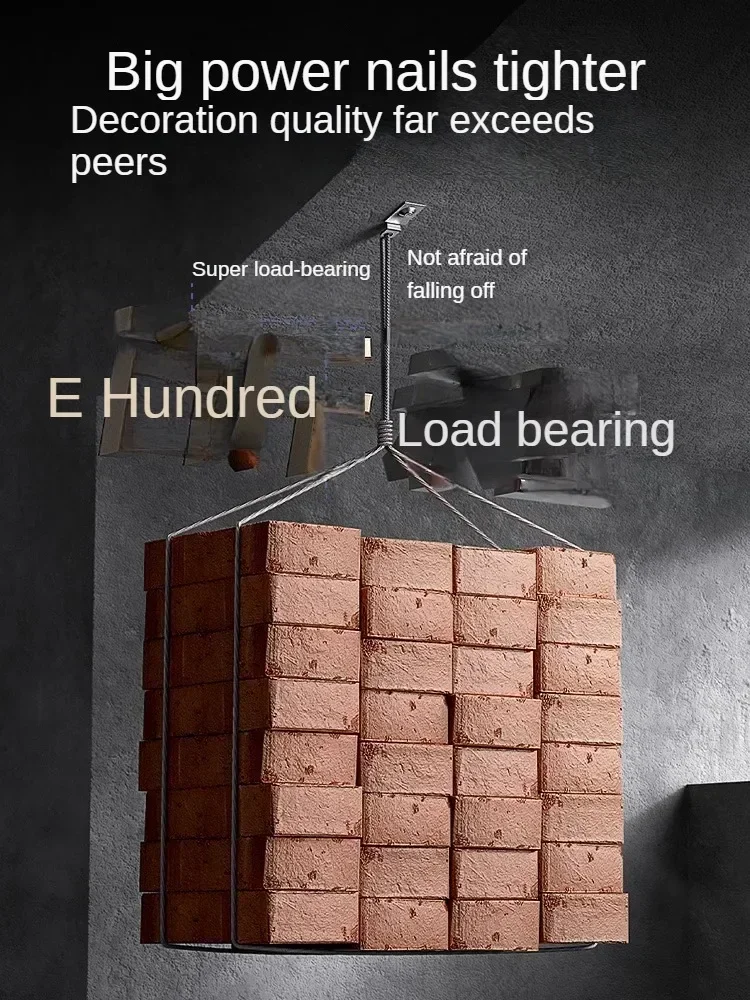 Mini Concrete Ceiling Integrated Muffler Nail Gun for Woodworking