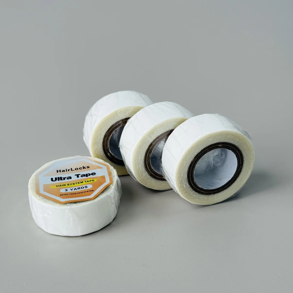 3 ياردة 2.0 سنتيمتر/لفة نظام الشعر الشريط ل وصلات شعر لا تألق الترابط على الوجهين شعر مستعار الشريط لاصق استبدال الشريط