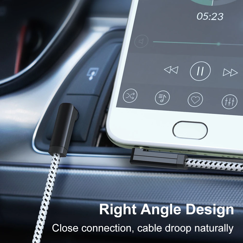 CableCreation 3.5 مللي متر الصوت كابل 90 درجة زاوية الذكور إلى الذكور Aux كابل للهواتف شاومي أقراص سماعات MP3 سيارة المنزل ستيريو