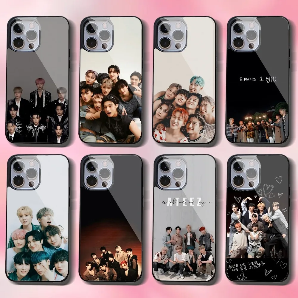 Рабочий чехол для телефона A-Ateez для IPhone 16, 15, 14, 13, Pro Max 11, 12, Mini Alex Mirror для Magsafe, чехол для беспроводной зарядки