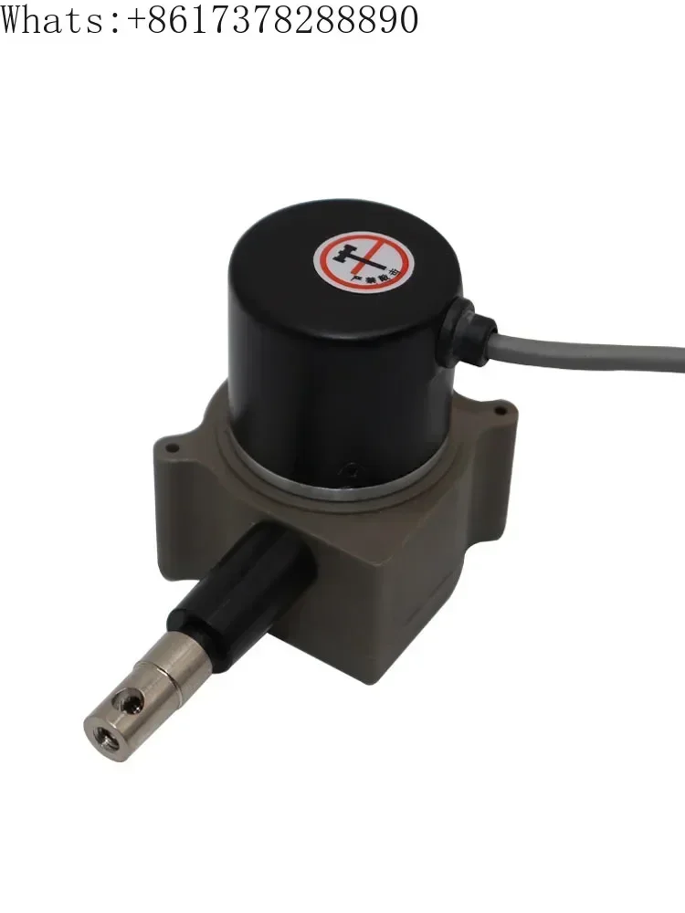 Sensor de fio de tração de fio de precisão: sensor de deslocamento linear 0-10V 4-20mA, codificador de tração de fio