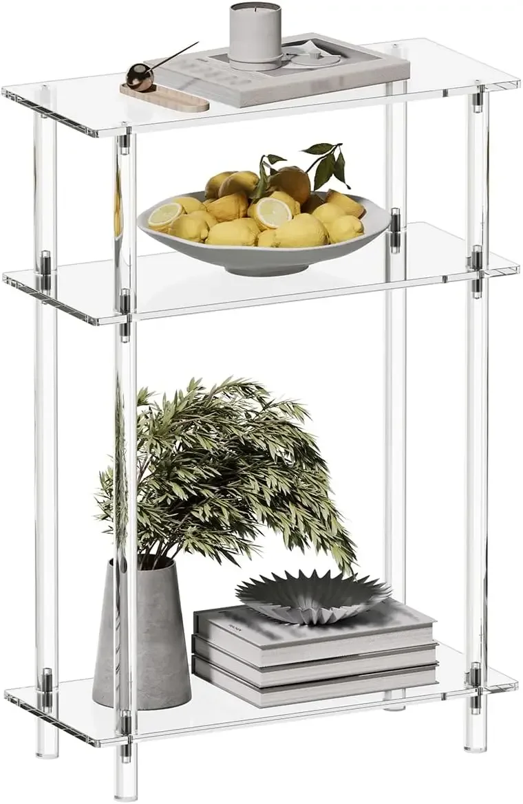 Acrylic Narrow Side Table , 7