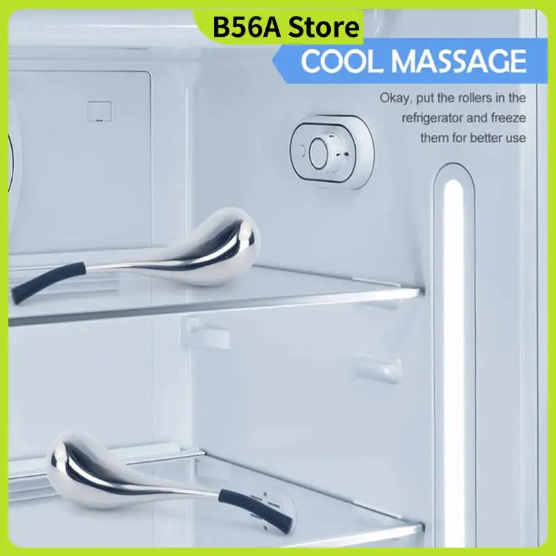 【تخفيضات سريعة!】2X أعواد تجميل الوجه للتبريد، كرة موجة ثلجية، تدليك الوجه، صالون العين، أدوات العناية بالبشرة للفتيات والسبا الباردة Ro