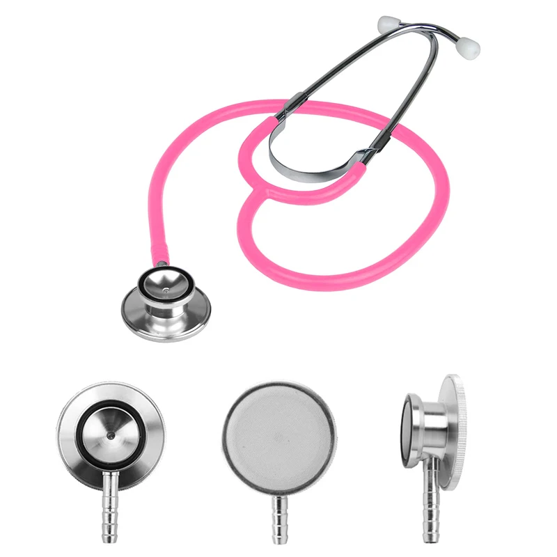 Portable Dual Head Stethoscope Doctor Cute Estetoscopio Professional Cardiology Medical Equipment Device for Student Vet Nurse