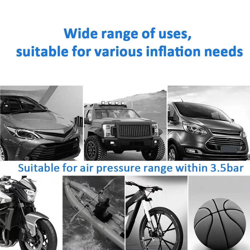 

12V Car Tire Pump Cylinder Power System Mini Air Compressor Auto Inflatable Pump