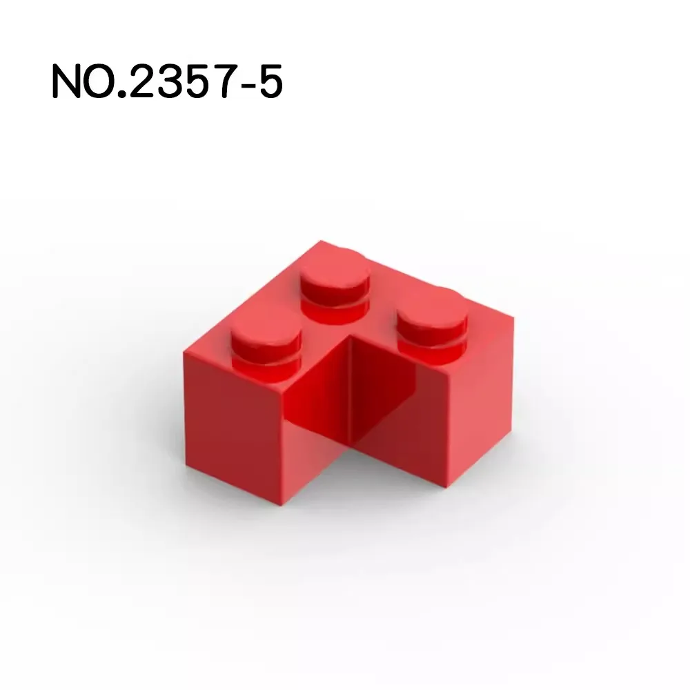 20Pcs   MOC Parts 2357 Brick 2 x 2 Corner Compatible Bricks DIY Assmble Building Blocks Particle Kid Brain Toy Gift