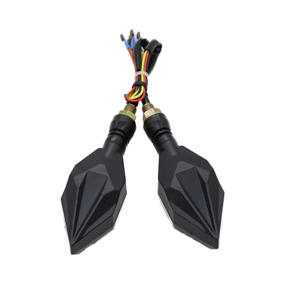 12V LED Brake Lights Turn Signal Taillights for Front Motorbike Accessories