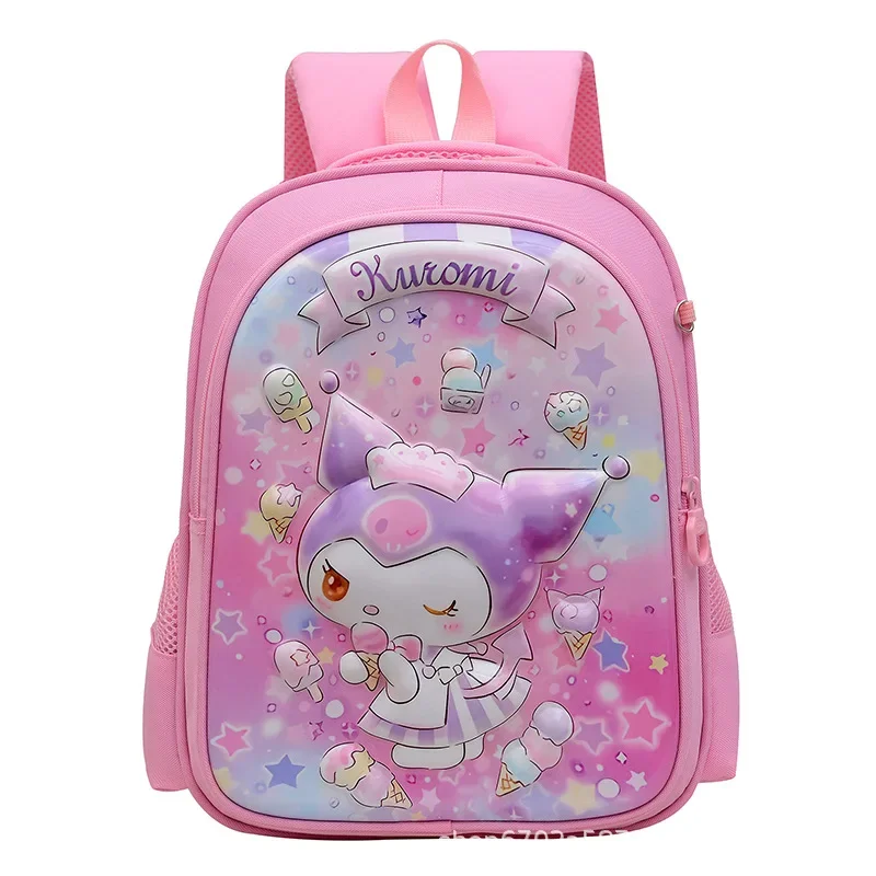 Sanrio Kulomie Cartoon Kids Comfort Ridge borsa da scuola per studenti ragazze Melody riduzione del carico zaino Comfort