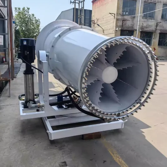 Customized China Factory 40 Meter Mist Cannon Sprayer Garden Farm Fog Machine With Pump And Motor Core Components