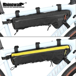 Rhinowalk Bike Frame Bag Water-Resistant For Gravel Mtb Road Bike Bicycle Triangular Crossbeam Bag Travel Luggage Storage Bag