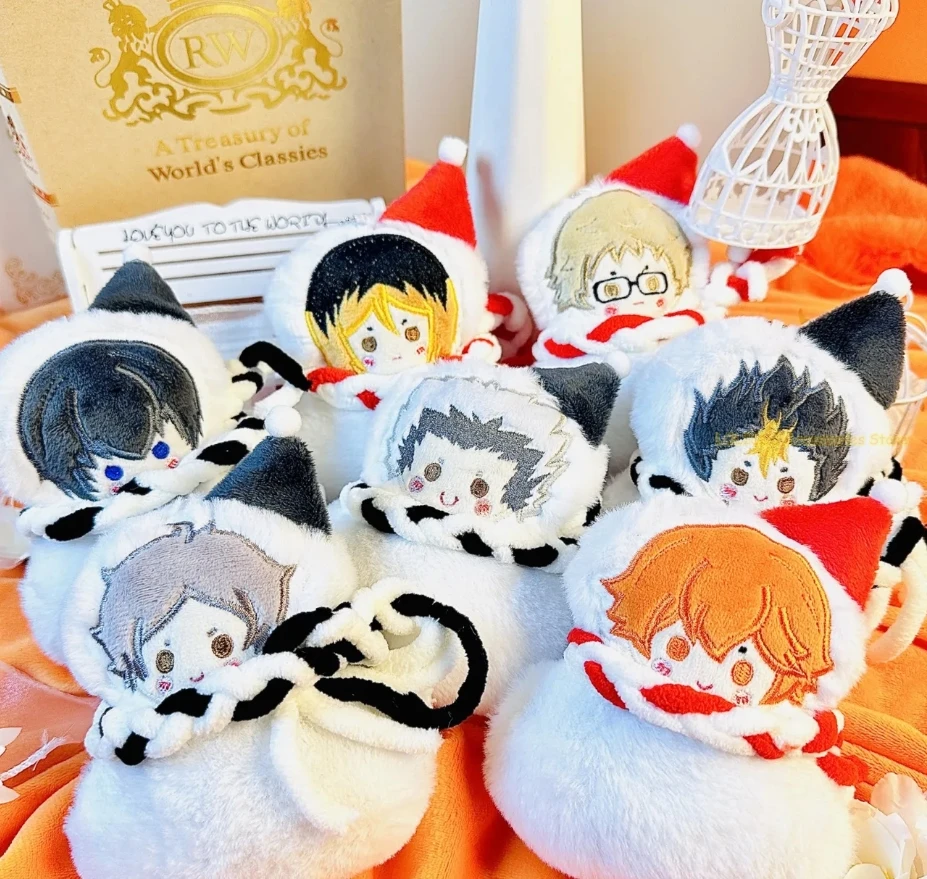 

Yu Nishinoya Tsukishima Kei Tobio Kageyama Kozume Kenma Hinata Shoyo милый снеговик Dango кулон Q-версия брелок для косплея подарок
