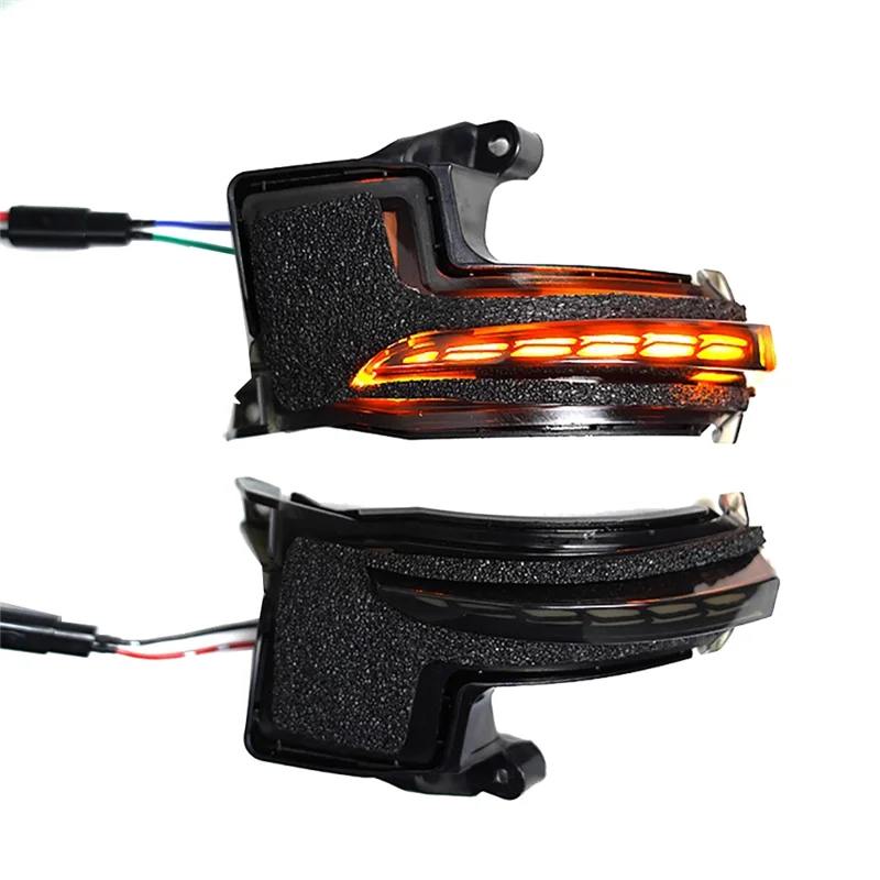 Luces de señal de giro para Toyota Alphard/Vellfire 40 Series 2023+ Luz de espejo lateral LED indicador dinámico luz amarilla