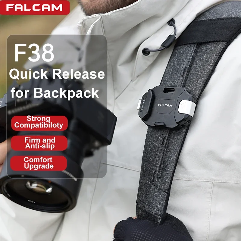 Falcam F38 Universal Quick Release Kit For DSLR Camera Backpack Strap Clip V2 Outdoor Photography Accessories F38B3803