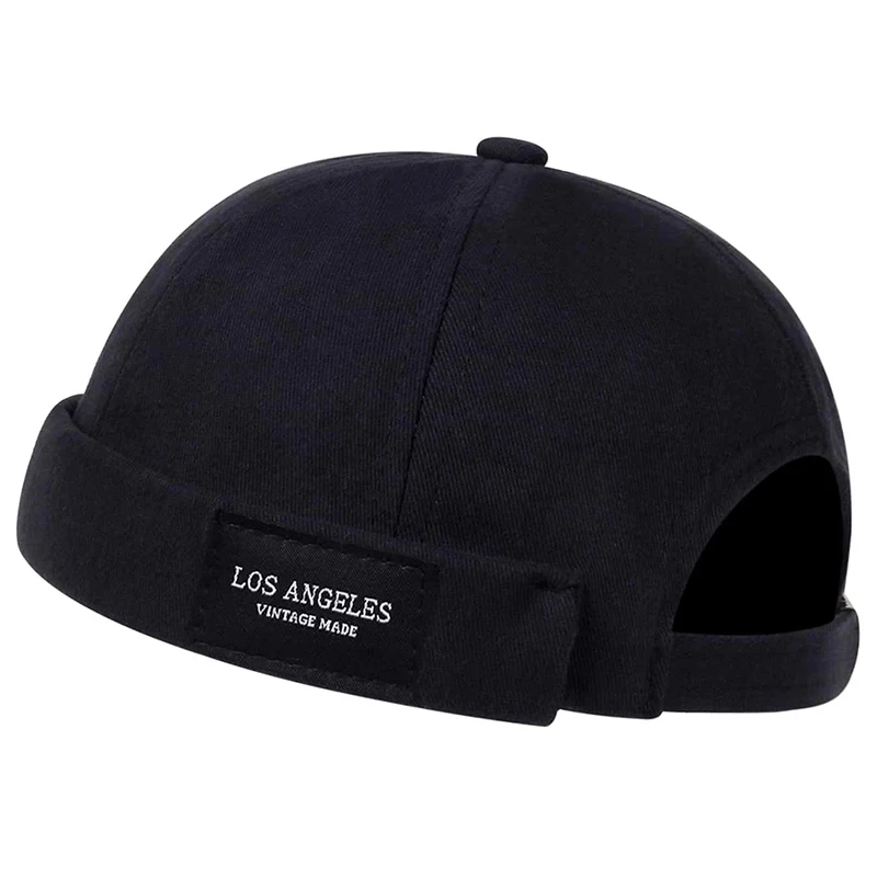 2025 New LOS Labeling Dome Guapi Hat Men's Street Hip Hop Hat Borderless Hat Women's Outdoor Leisure Decoration Hat Skull Hat