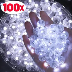 Mini LED Round Balloon Lights Colorful Luminous Flash Tumbler Ball Lamp Lantern Light for Christmas Wedding Party Decor Supplies