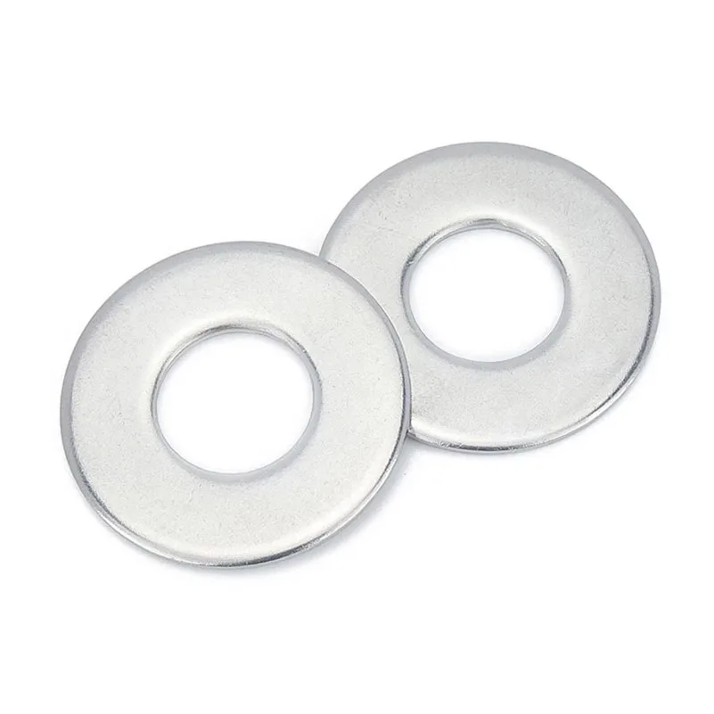 200/100Pcs Flat Washer M3 M4 M5 M6 M8 Stainless Steel Precise Shims Thick Plain Gasket Pad Sheet Metal Collar For 3D Printer