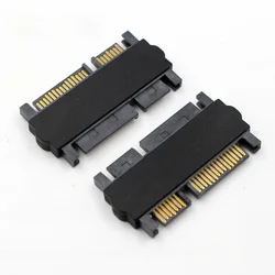 SATA 22 Pin Male-to-male Adapter Hard Drive Adapter SATA 7+15Pin Straight Adapter Card High Quality