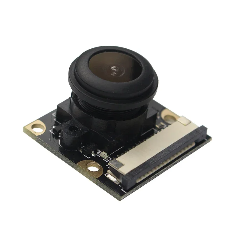 Caméra Fish Eye résistante à 222 degrés pour Raspberry Pi 4, objectif réglable, focale technique, grand angle, modèle B, 3B, 3B, OV5647