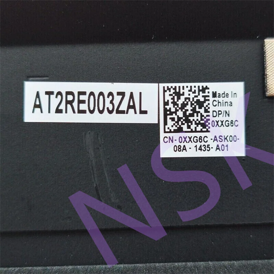 Imagem -05 - Ventilador de Refrigeração Original para Dell Alienware Dissipador Cpu Amd Area51m r2 Rtx2080 0xxg6c Xxg6c Teste Novo