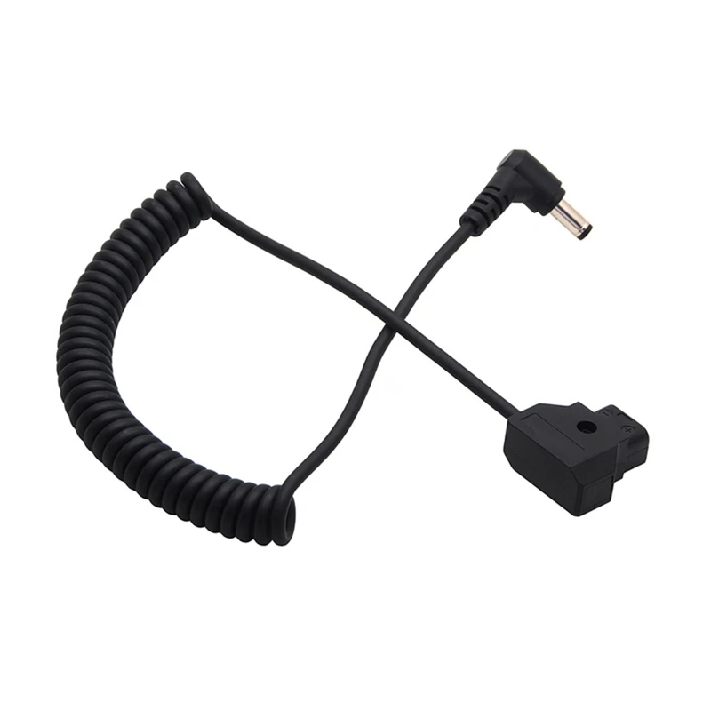 

DSLR Rig BMCC BMPC Camera 4K External Supply Cable D-Tap Male to for DC 5.5x 2.5mm Spring Cable Replacement Part