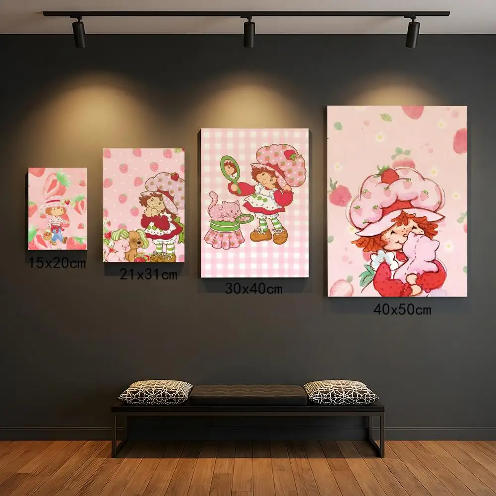 V-Vintage-D-Strawberry_Shortcake Poster Premium PP Wall Deca