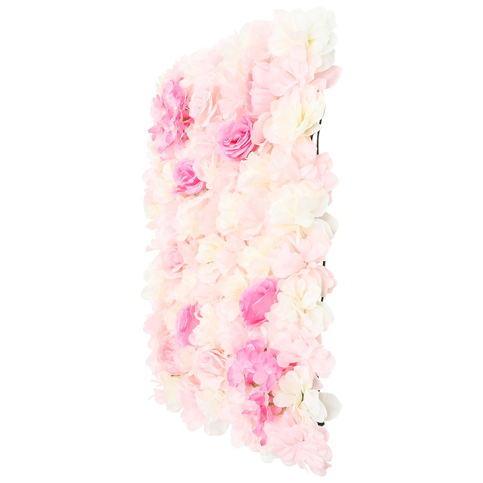 

40x60cm Artificial Flowers Decor Silk PVC Rose Wall Hanging Pendant Fake Birthday Home Garden Party Backdrop Simulated