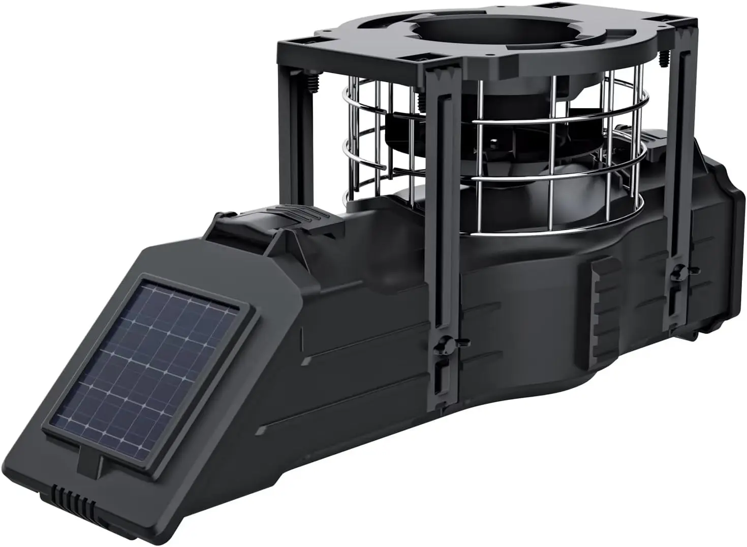 

Digital Weather Resistant Hunting Deer Game Feeder Kit with Integrated Solar Panel |Metal Spin Plate | Easy Setup