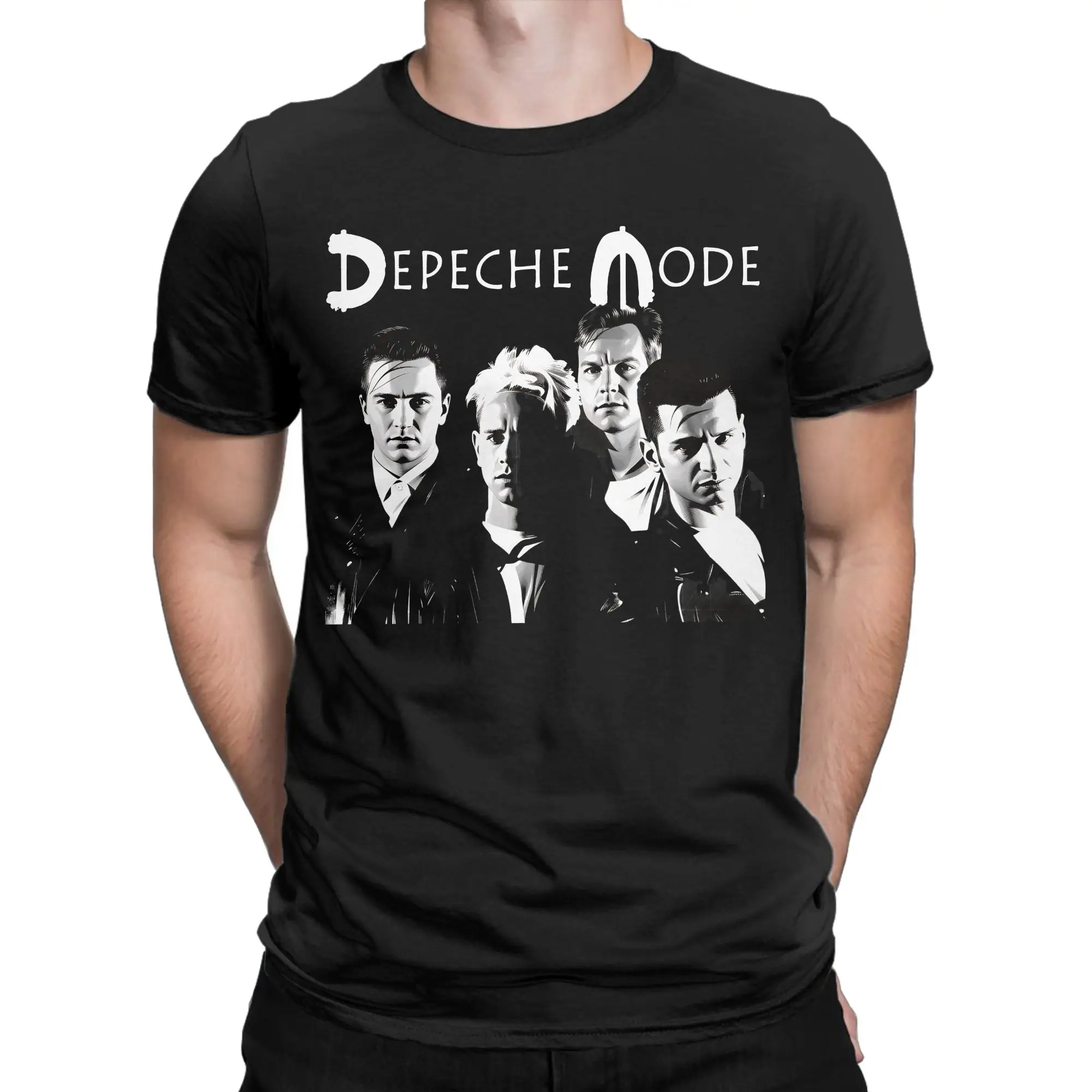 Depeche Mode Violator T-Shirt Summer  100 Cotton T-Shirts For Man Harajuku Casual Tshirt Short Sleeve Classic Tees