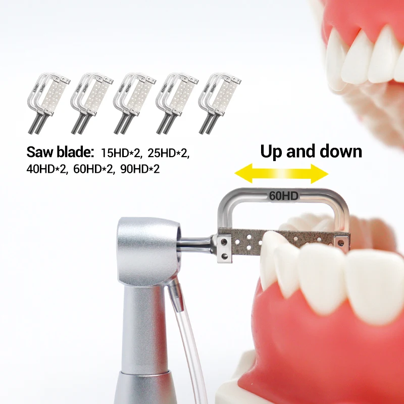 10Pcs Dental Interproximal Reduction Strip Refill IPR System Orthodontic Reciprocating Contra Angle Files Machine Use 15HD-90HD