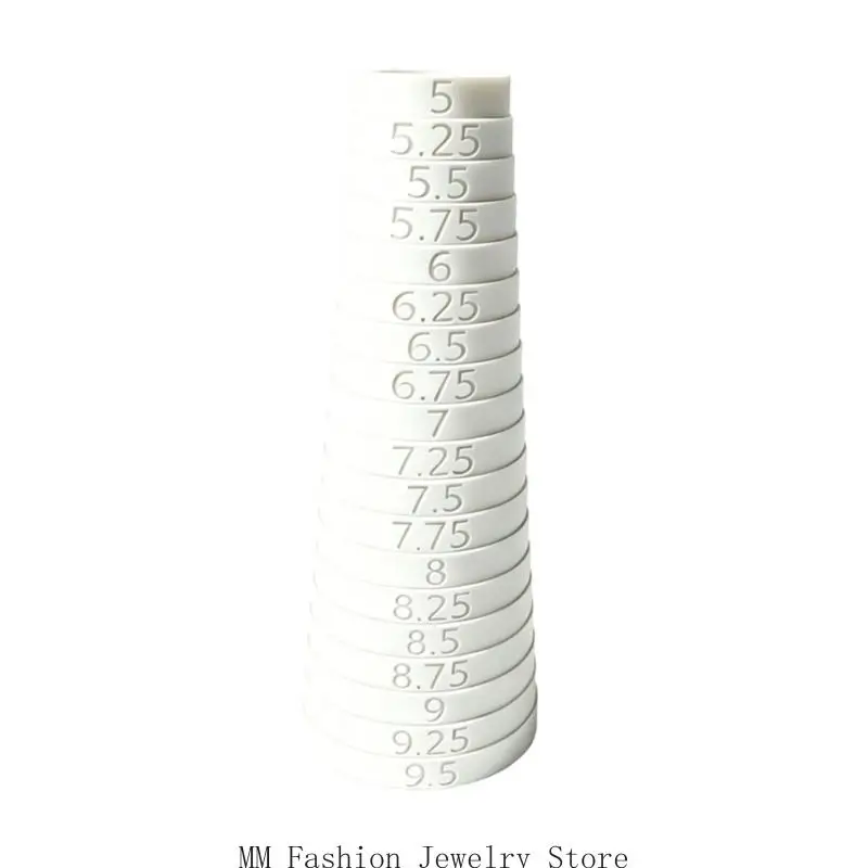 Bracelet Fit Check Tool with Engraved Markings for Jewelry Sellers D0UB