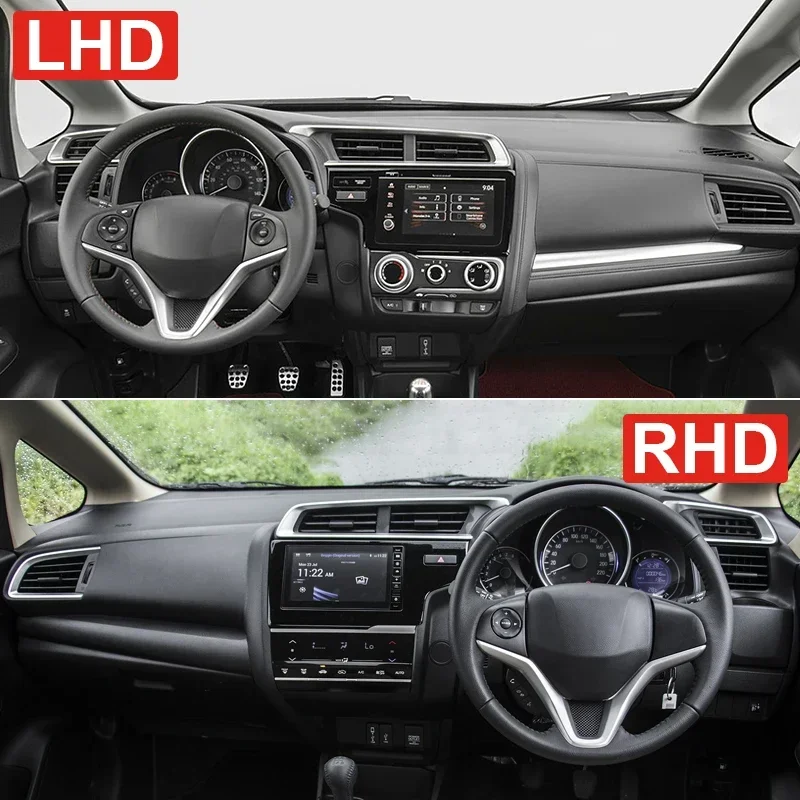 For Honda Fit Jazz GK5 2014 2015 2016 2017 2018 2019 Car Dashboard Cover Avoid Light Pads Sun Shade Mats Anti-UV Case Carpets