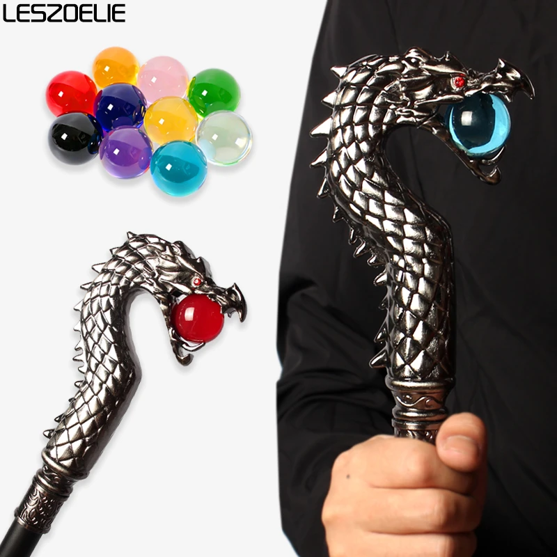 10-colors-luxury-silver-dragon-head-walking-cane-with-lake-blue-crystal-ball-man-and-woman-fashion-decorative-walking-stick