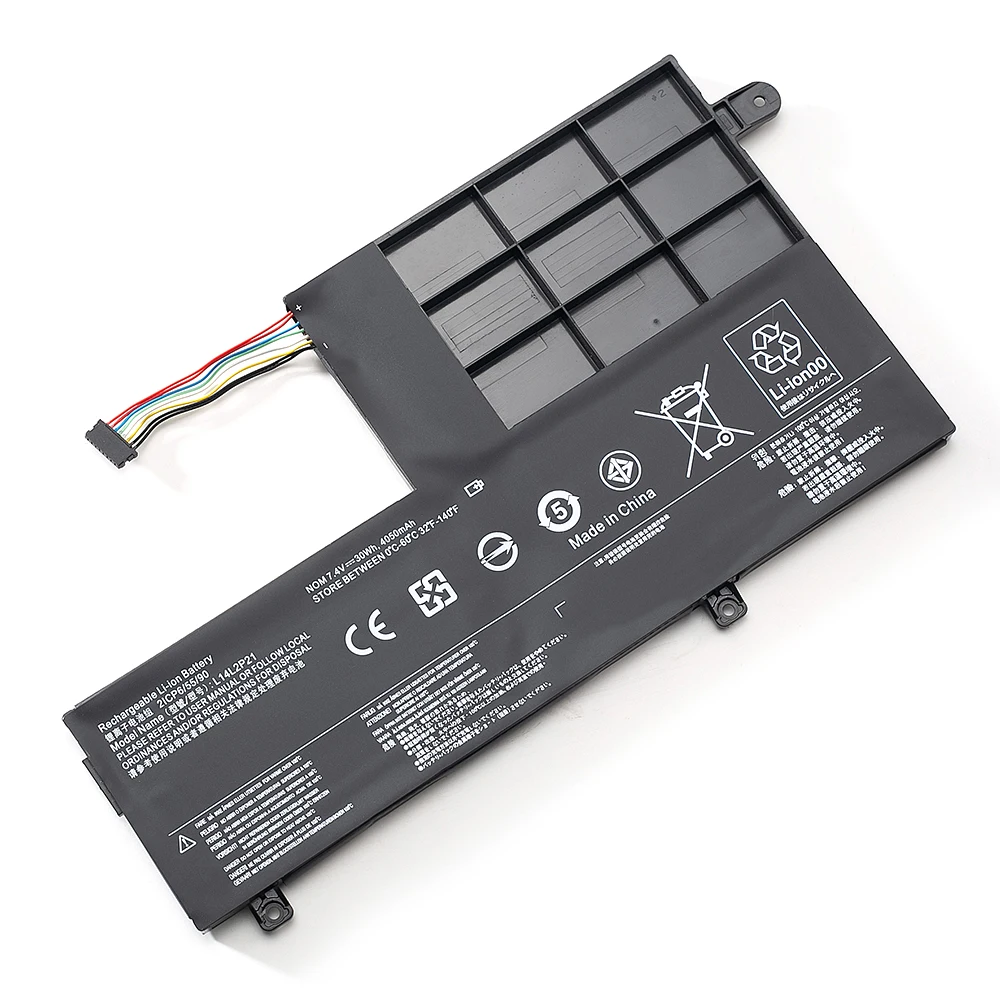 Keyuan L14L2P21 ノートパソコンバッテリー Lenovo IdeaPad 330S 330S-14AST/330S-14IKB シリーズ 330S-141KB 330S-15ARR バッテリー 4050mah