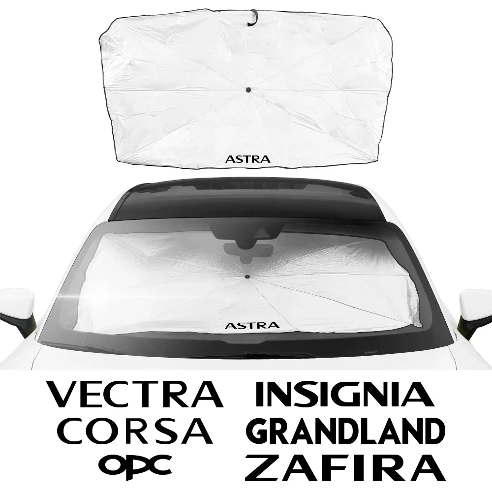 Car Sunshade Umbrella Auto Accessories For Opel Astra Insignia Corsa Opc Vectra Zafira Grandland Meriva Mokka Crossland X Adam