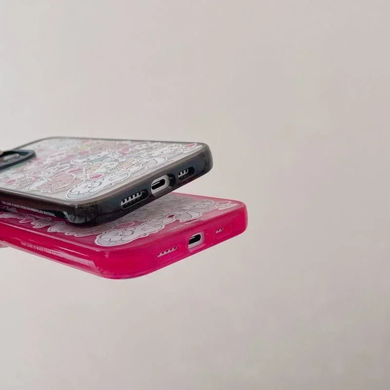 2.5 Acrylic Cute Cat iPhone 12 13 15 14 Pro Max Protective Case, Fits iPhone 15 Pro Max