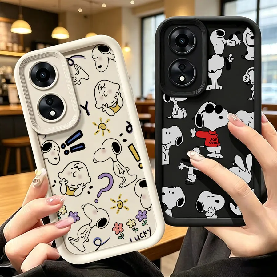 S-Snoopy Joe Cool Shockproof Phone Case For Honor 200 300 400 Pro Magic 4 6 7 8 Lite X5B X6A X6B X60 X7A X7C X8B X9 Pro Play 40