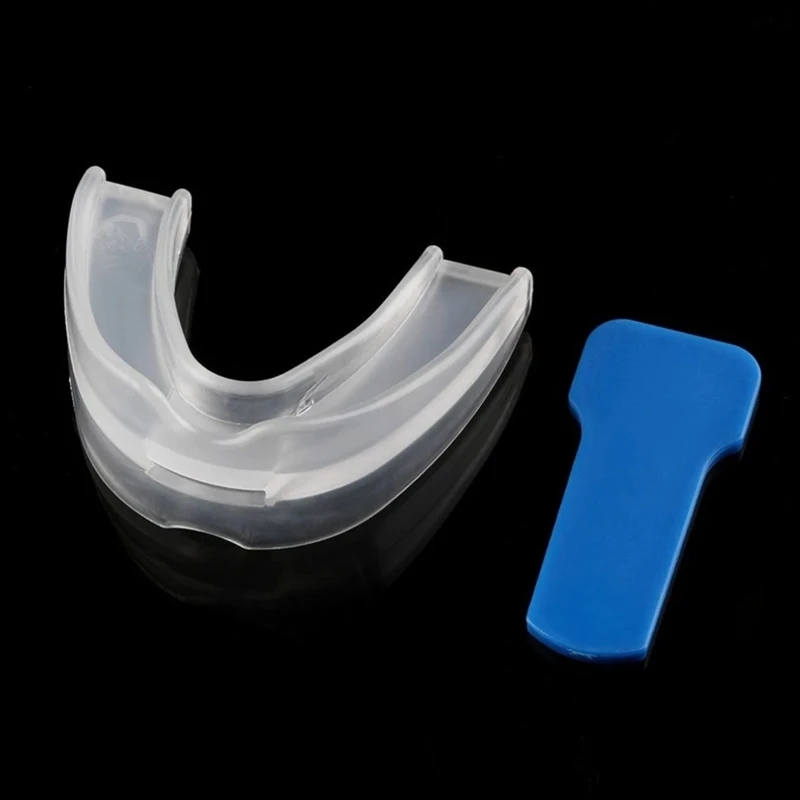 Gum Shield Sports Fitness Teeth Protector Mouth Guard Piece With Box Boxing Mouthguard Kids Adults Sleep Grinding Tooth Stopper